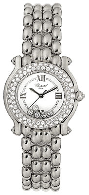 Chopard Happy Sport Series 18kt White Gold Ladies Diamond Watch 276151-20 Chopard Happy Sport Series 18kt White Gold Ladies Diamond Watch 276151-20