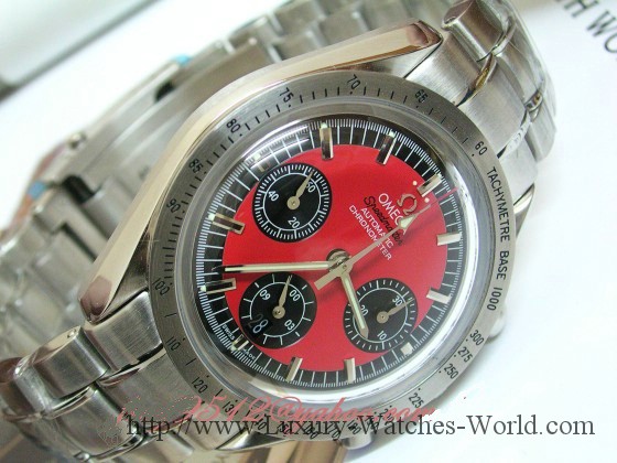 M-Schmacher SS Red Dial 7750 Working Chronos M-Schmacher SS Red Dial 7750 Working Chronos