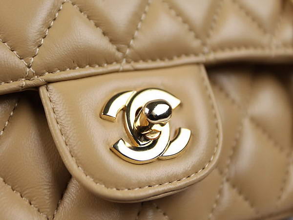 Chanel 2.55 Series Lambskin Flap Bag A1112 Apricot Gold Chanel 2.55 Series Lambskin Flap Bag A1112 Apricot Gold