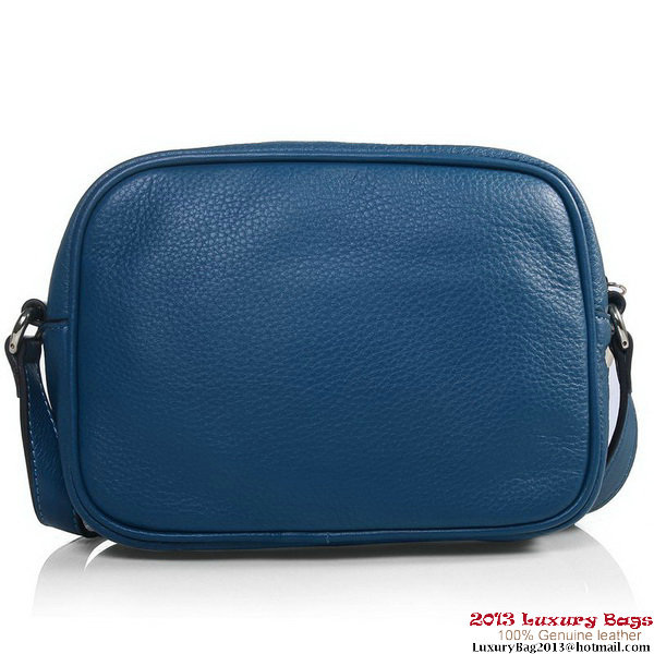 Gucci 308364 A7M0G 4316 Soho Periwinkle Leather Disco Bag Gucci 308364 A7M0G 4316 Soho Periwinkle Leather Disco Bag