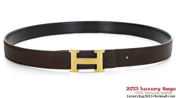 Hermes 43mm Calf Leather Belt HB108-4