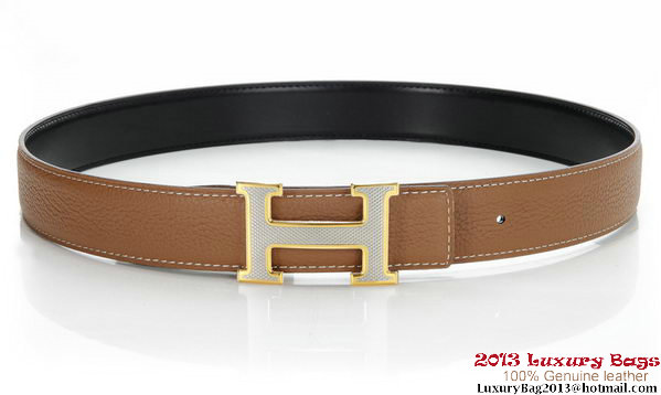 Hermes 43mm Original Calf Leather Belt HB101-3