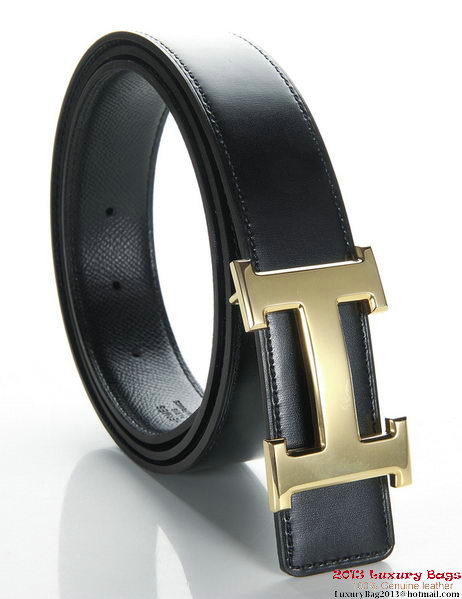 Hermes 43mm Saffiano Leather Belt HB102-2 Hermes 43mm Saffiano Leather Belt HB102-2
