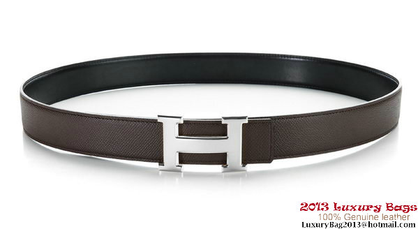 Hermes 43mm Saffiano Leather Belt HB102-7