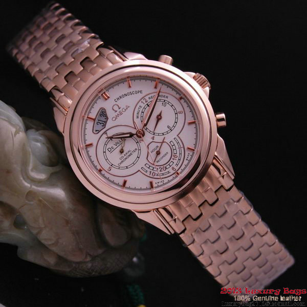 OMEGA DE VILLE CO-AXIAL CHRONOSCOPE Red Gold on Red Gold Strap OM77432 OMEGA DE VILLE CO-AXIAL CHRONOSCOPE Red Gold on Red Gold Strap OM77432
