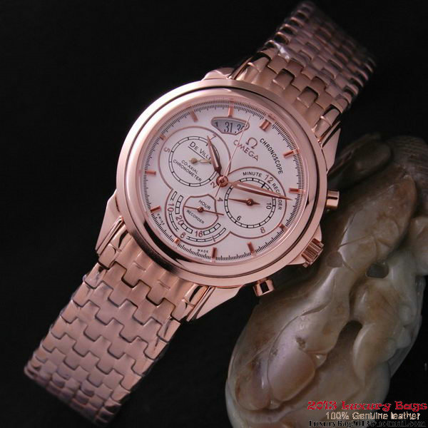 OMEGA DE VILLE CO-AXIAL CHRONOSCOPE Red Gold on Red Gold Strap OM77432 OMEGA DE VILLE CO-AXIAL CHRONOSCOPE Red Gold on Red Gold Strap OM77432