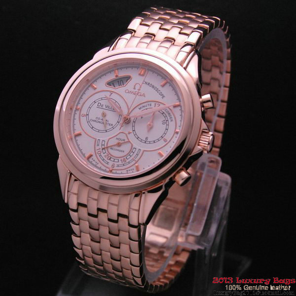 OMEGA DE VILLE CO-AXIAL CHRONOSCOPE Red Gold on Red Gold Strap OM77432 OMEGA DE VILLE CO-AXIAL CHRONOSCOPE Red Gold on Red Gold Strap OM77432