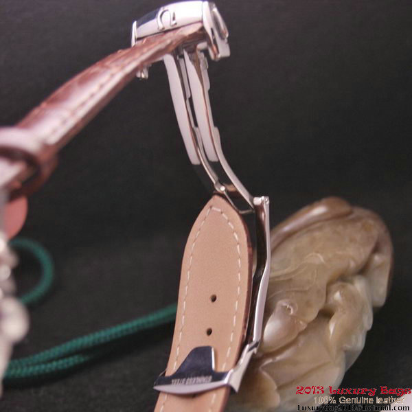 OMEGA DE VILLE CO-AXIAL CHRONOSCOPE Steel on Brown Leather Strap OM77404 OMEGA DE VILLE CO-AXIAL CHRONOSCOPE Steel on Brown Leather Strap OM77404