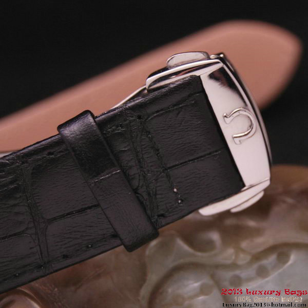 OMEGA DE VILLE CO-AXIAL Chronometer Red Gold on Black Leather Strap OM77512 OMEGA DE VILLE CO-AXIAL Chronometer Red Gold on Black Leather Strap OM77512