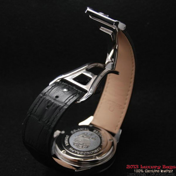OMEGA DE VILLE Chronometer Steel on Black Strap OM77306 OMEGA DE VILLE Chronometer Steel on Black Strap OM77306
