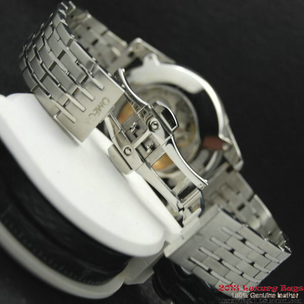 OMEGA DE VILLE HOUR VISION ANNUAL CALENDAR Steel on Steel Strap OM77113 OMEGA DE VILLE HOUR VISION ANNUAL CALENDAR Steel on Steel Strap OM77113