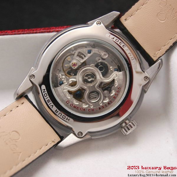 OMEGA DE VILLE Tourbillon Watches Steel on Black Leather Strap Om7006 OMEGA DE VILLE Tourbillon Watches Steel on Black Leather Strap Om7006