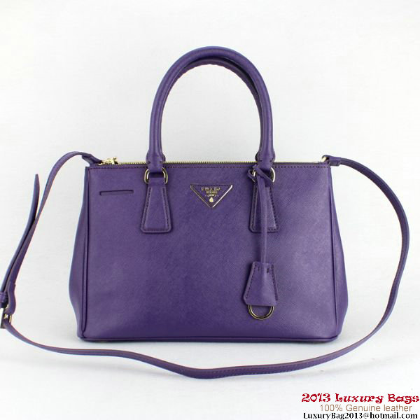 2013 Prada Saffiano Tote Bag 1801 Purple 2013 Prada Saffiano Tote Bag 1801 Purple