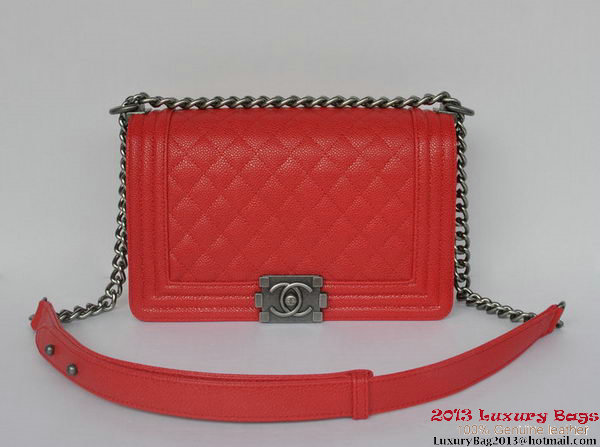 Boy Chanel Flap Shoulder Bag Classic Cannage Patterns A67086 Red Boy Chanel Flap Shoulder Bag Classic Cannage Patterns A67086 Red