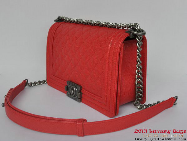 Boy Chanel Flap Shoulder Bag Classic Cannage Patterns A67086 Red Boy Chanel Flap Shoulder Bag Classic Cannage Patterns A67086 Red