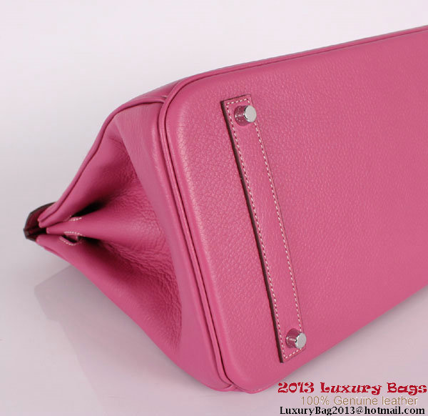 Hermes Birkin 35CM Tote Bag Clemence Leather H-35 Peach Hermes Birkin 35CM Tote Bag Clemence Leather H-35 Peach