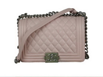 2013 Boy Chanel Flap Shoulder Bag Classic Cannage Patterns A67025 Pink 2013 Boy Chanel Flap Shoulder Bag Classic Cannage Patterns A67025 Pink
