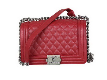2013 Boy Chanel Flap Shoulder Bag Classic Cannage Patterns A67025 Red 2013 Boy Chanel Flap Shoulder Bag Classic Cannage Patterns A67025 Red
