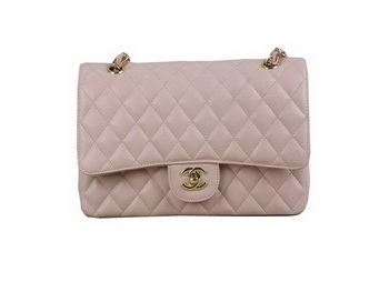 Chanel 2.55 Series Classic Flap Bag Original Cannage Patterns Leather Pink Chanel 2.55 Series Classic Flap Bag Original Cannage Patterns Leather Pink