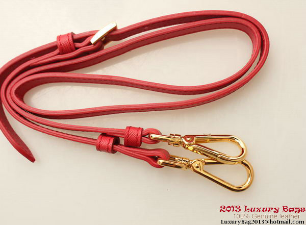 Prada Saffiano Leather 30cm Tote Bag BN1801 Red Prada Saffiano Leather 30cm Tote Bag BN1801 Red