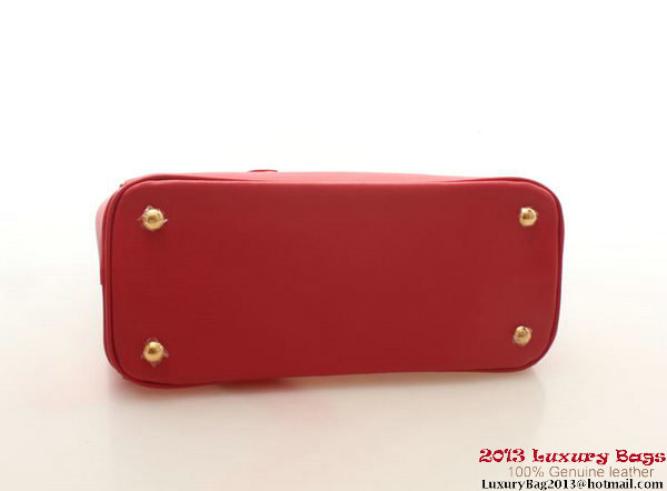 Prada Saffiano Leather 30cm Tote Bag BN1801 Red Prada Saffiano Leather 30cm Tote Bag BN1801 Red