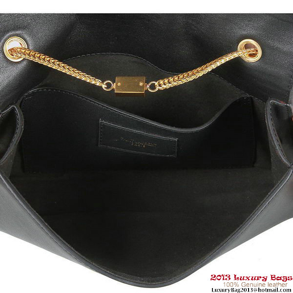 Yves Saint Laurent Small Monogramme Cross-body Shoulder Bag 5475 Black Yves Saint Laurent Small Monogramme Cross-body Shoulder Bag 5475 Black