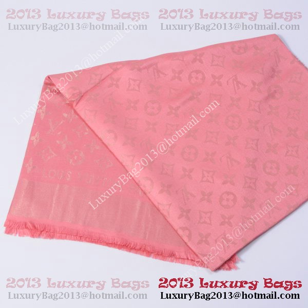 Louis Vuitton Scarves Cotton WJLV092 Light Red&Gold Louis Vuitton Scarves Cotton WJLV092 Light Red&Gold