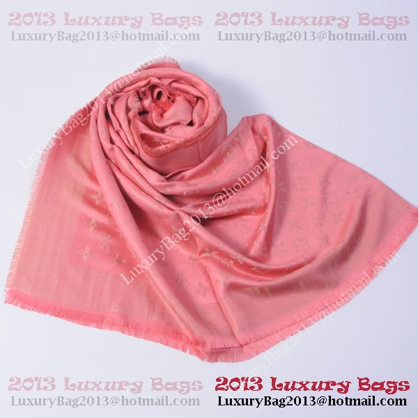 Louis Vuitton Scarves Cotton WJLV092 Light Red&Gold Louis Vuitton Scarves Cotton WJLV092 Light Red&Gold