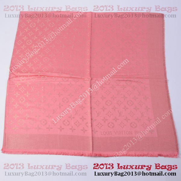 Louis Vuitton Scarves Cotton WJLV092 Light Red&Gold Louis Vuitton Scarves Cotton WJLV092 Light Red&Gold