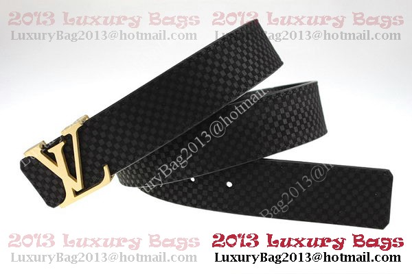 Louis Vuitton Belt LV2051 Black Gold Louis Vuitton Belt LV2051 Black Gold