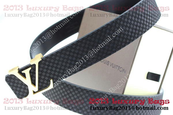 Louis Vuitton Belt LV2051 Black Gold Louis Vuitton Belt LV2051 Black Gold