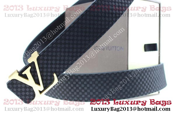 Louis Vuitton Belt LV2051 Black Gold Louis Vuitton Belt LV2051 Black Gold