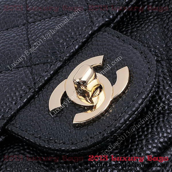 Chanel mini Classic Flap Bag Black Cannage Patterns 1115 Gold Chanel mini Classic Flap Bag Black Cannage Patterns 1115 Gold