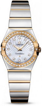 Omega Constellation Polished Quarz Mini Watch 158637P