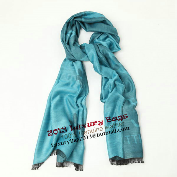 Louis Vuitton Scarves Silk WJLV094 Light Blue Louis Vuitton Scarves Silk WJLV094 Light Blue
