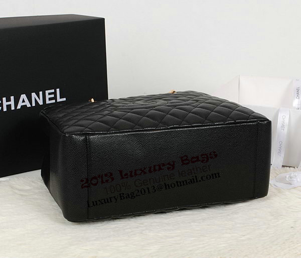 Chanel A50995 Black Original Leather Shoulder Bag Gold Chanel A50995 Black Original Leather Shoulder Bag Gold