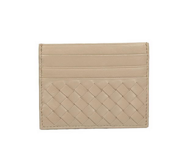 Bottega Veneta Intrecciato VN Card Case 5811 Apricot