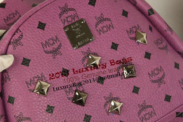 MCM Stark Backpack Jumbo in Calf Leather 8006 Purple MCM Stark Backpack Jumbo in Calf Leather 8006 Purple