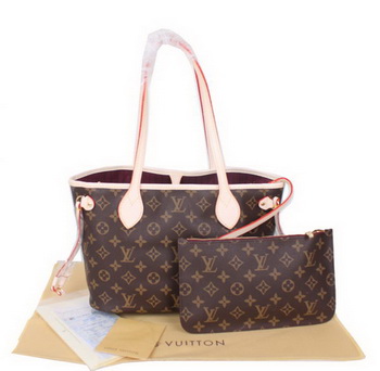 Louis Vuitton Monogram Canvas Neverfull PM M41001 Fuchsia Louis Vuitton Monogram Canvas Neverfull PM M41001 Fuchsia