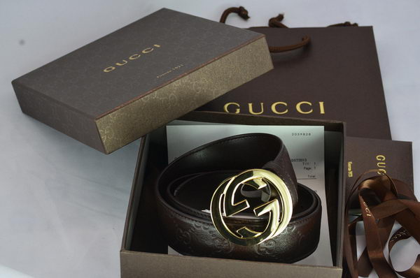 GUCCI Belt CI1014 Brown