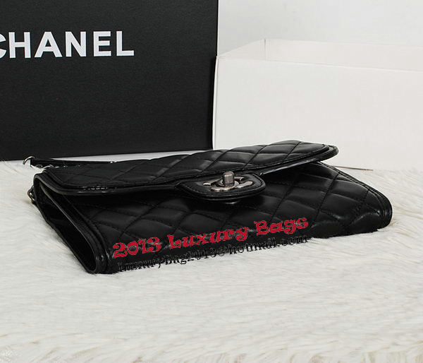 Chanel Classic Flap Bag Sheepskin Leather A66331 Black Chanel Classic Flap Bag Sheepskin Leather A66331 Black