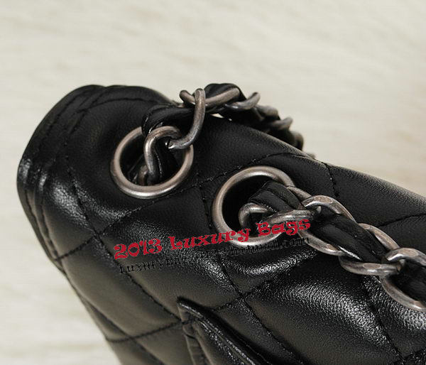 Chanel Classic Flap Bag Sheepskin Leather A66331 Black Chanel Classic Flap Bag Sheepskin Leather A66331 Black