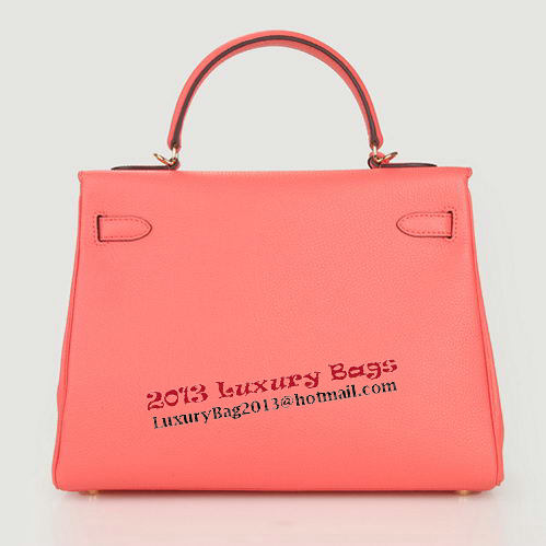 Hermes Kelly 32cm Shoulder Bag Pink Original Leather K32 Gold Hermes Kelly 32cm Shoulder Bag Pink Original Leather K32 Gold
