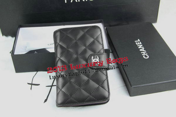 Chanel Matelasse Bi-Fold Wallet in Original Sheepskin A48667 Black Chanel Matelasse Bi-Fold Wallet in Original Sheepskin A48667 Black