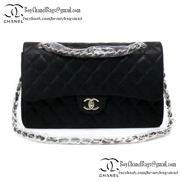 Chanel Classic Flap Bag Cannage Pattern CHA1113 Black Chanel Classic Flap Bag Cannage Pattern CHA1113 Black