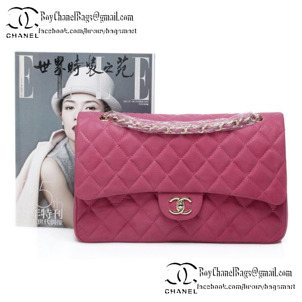Chanel Classic Flap Bag Cannage Pattern CHA1113 Peach Chanel Classic Flap Bag Cannage Pattern CHA1113 Peach