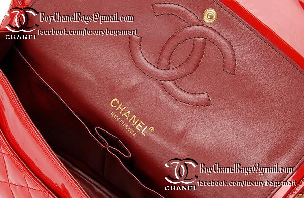 Chanel Classic Flap Bag Patent Leather CHA1113 Red Chanel Classic Flap Bag Patent Leather CHA1113 Red