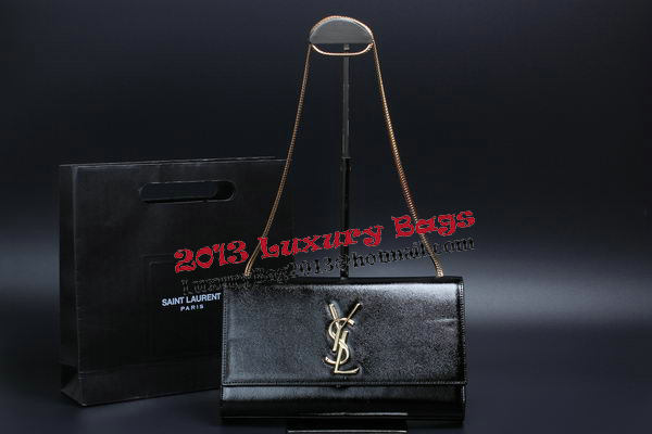 Yves Saint Laurent mini Monogramme Cannage Pattern Shoulder Bag Y009 Black Yves Saint Laurent mini Monogramme Cannage Pattern Shoulder Bag Y009 Black