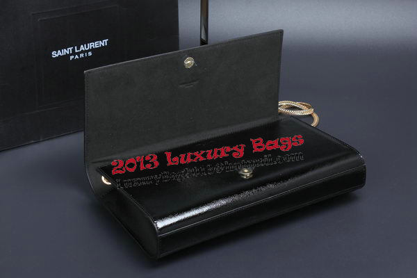 Yves Saint Laurent mini Monogramme Cannage Pattern Shoulder Bag Y009 Black Yves Saint Laurent mini Monogramme Cannage Pattern Shoulder Bag Y009 Black