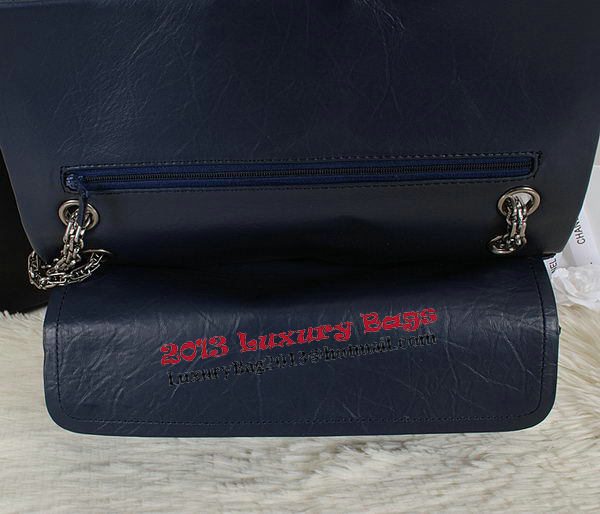 Chanel Classic Flap Shoulder Bags A226 Blue Original Sheep Leather Chanel Classic Flap Shoulder Bags A226 Blue Original Sheep Leather